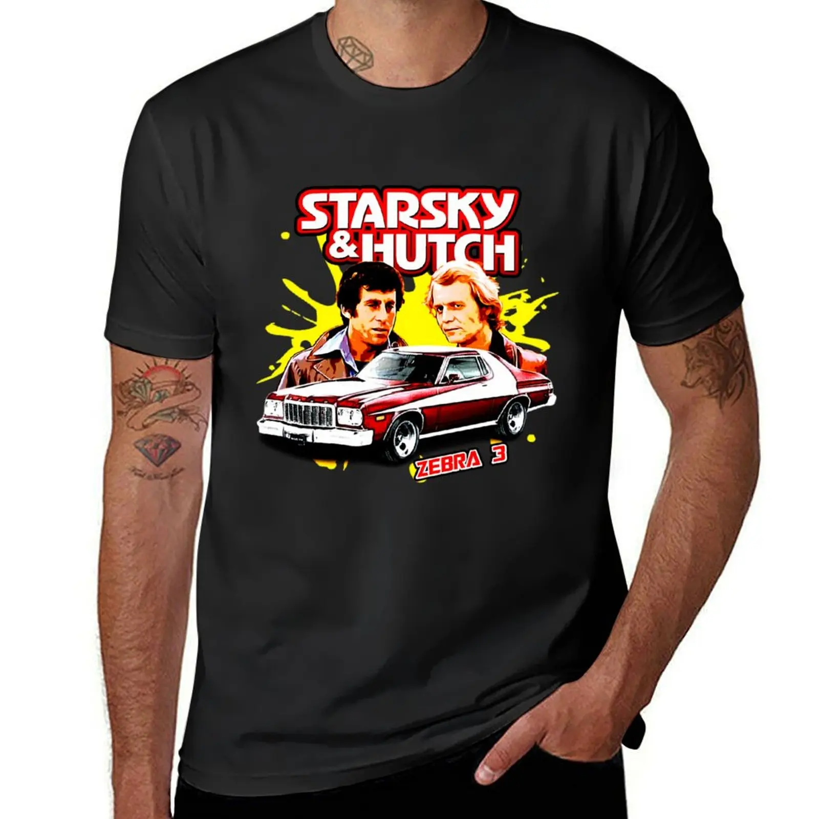 

Starsky and Hutch TV series T-Shirt summer top vintage clothes for men