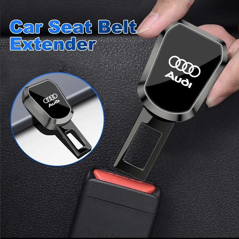 

Alloy Car Seat Belt Extension Plug Auto Safety Seat Lock Clip Buckle For Audi A1 A2 A3 A4 A5 A6 A7 A8 Q1 Q2 Q3 Q4 Q5 Q6 Q7 Q8