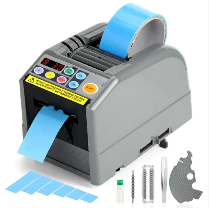 ZCUT-9 Automatic Electric Tape Dispenser 6-60mm Width Range Adhesive Packaging Machine
