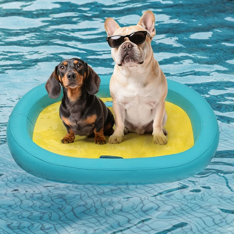 Piscina perros Flotación canina RAFT NATATIVA Plataforma flotante FUNDA A Outdoor Dur 37JD