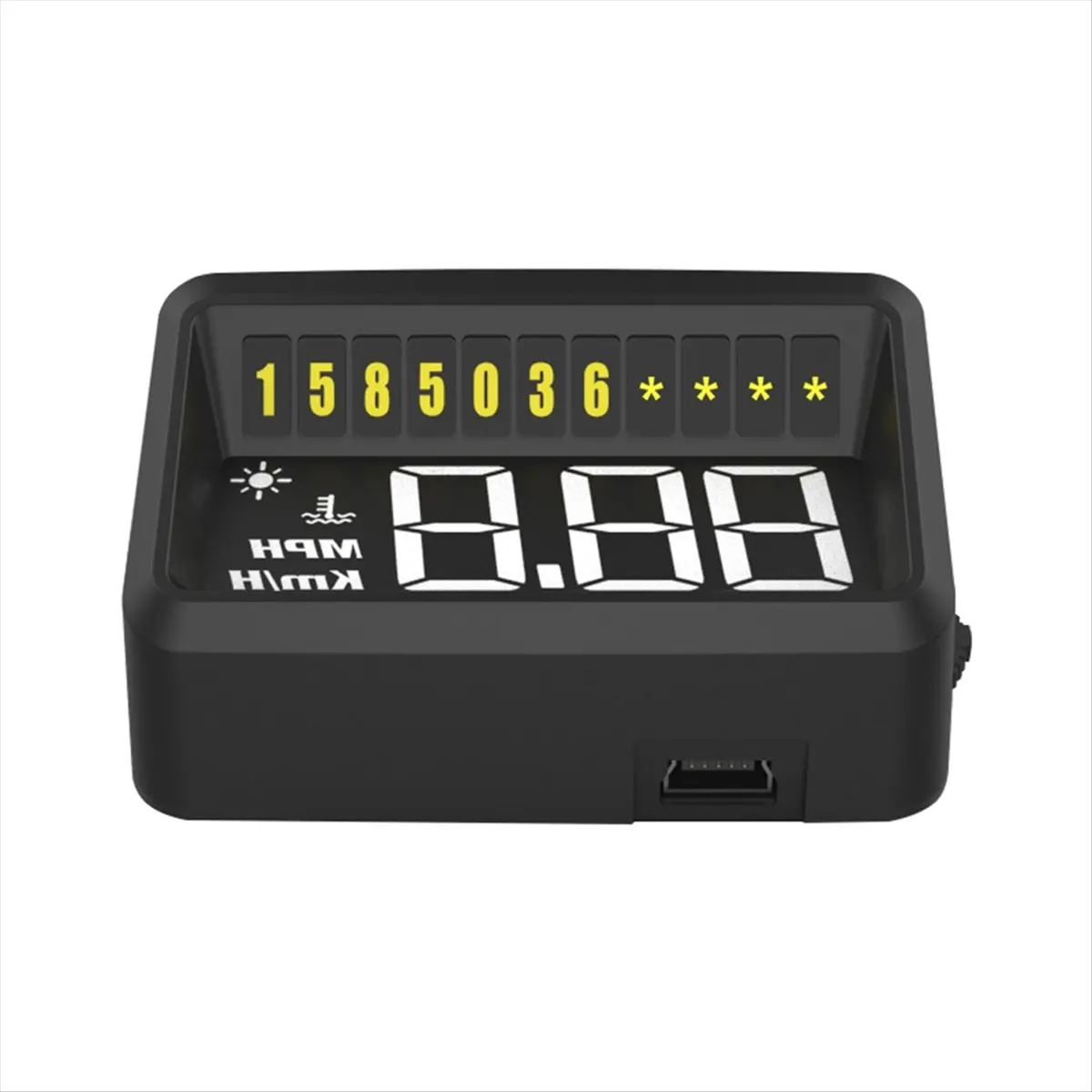 《Factory Direct》Car Head Up Display HUD Projector Display OBD2 Driving Computer Temperature Digital Car Speedometer Accessories