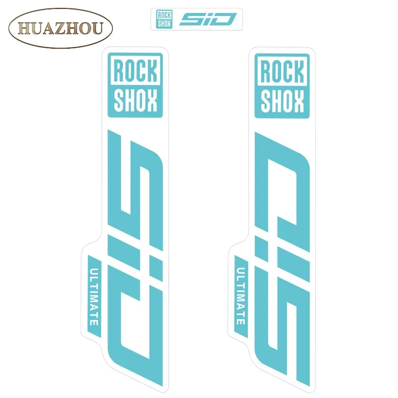 MTB Road Bicycle Front Fork Stickers for 2021 ROCK SHOX SID Vinyl Clear Bottom Mountian Bike Cycling Protective Decals Free Ship