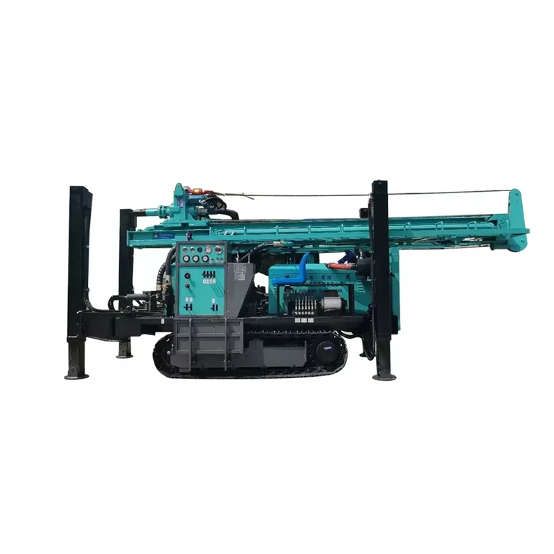 Fabricante pneumático de máquina de perfuração de poços de água profunda Equipamento de perfuração diesel totalmente hidráulico DTH