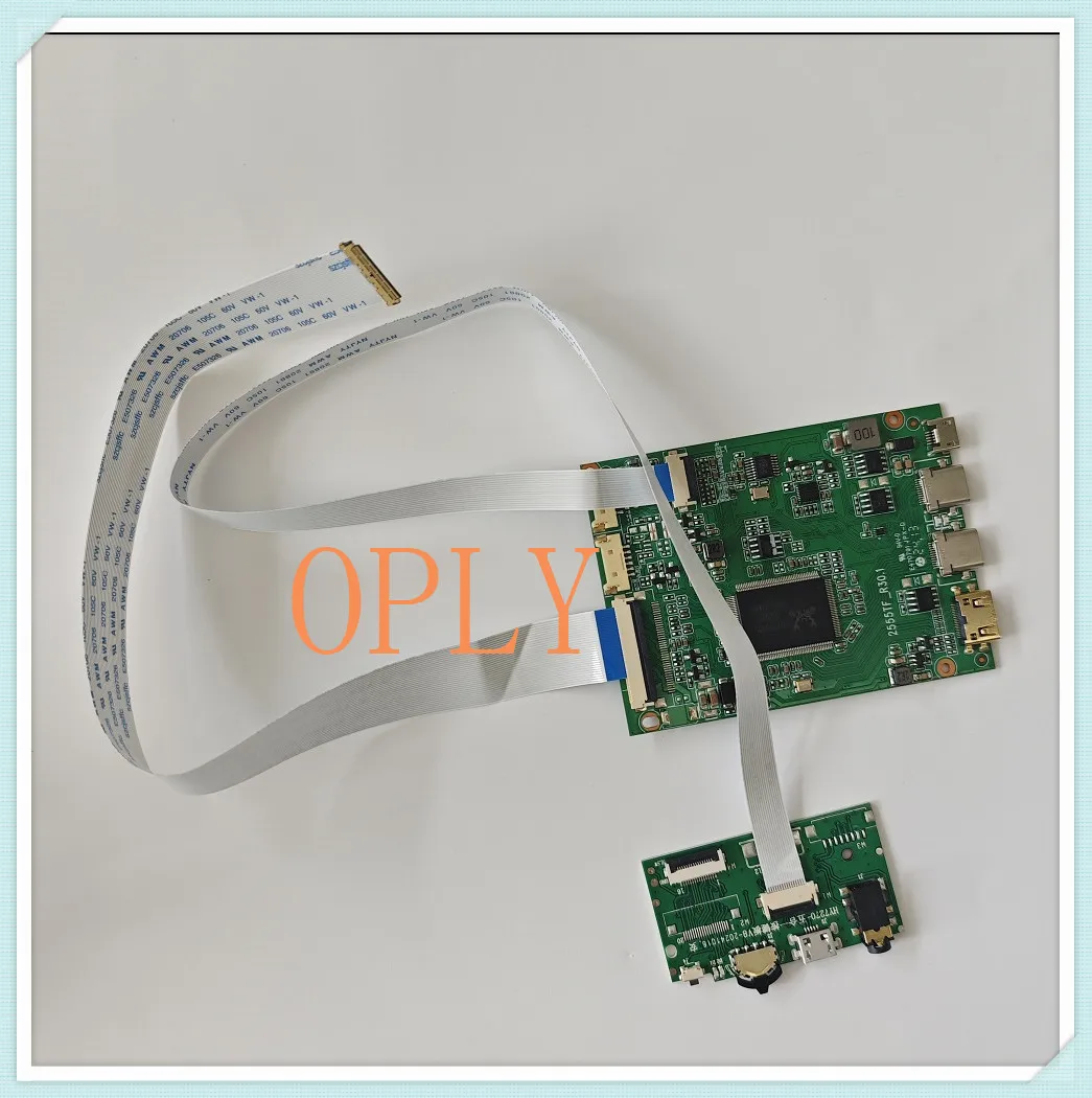 

Комплект рабочий для NV140FHM NV140FHM-N4W 14 дюймов 1920x1080 EDP светодиодная панель плата контроллера 2 TYPE C Mini HDMI-совместимый экран