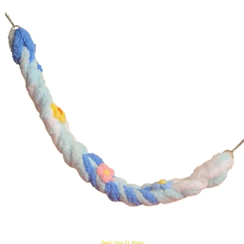 

Pet Hanging Swing Toy Hamsters Chew Toy Climbing Cotton Rope Pet Exercise Toy