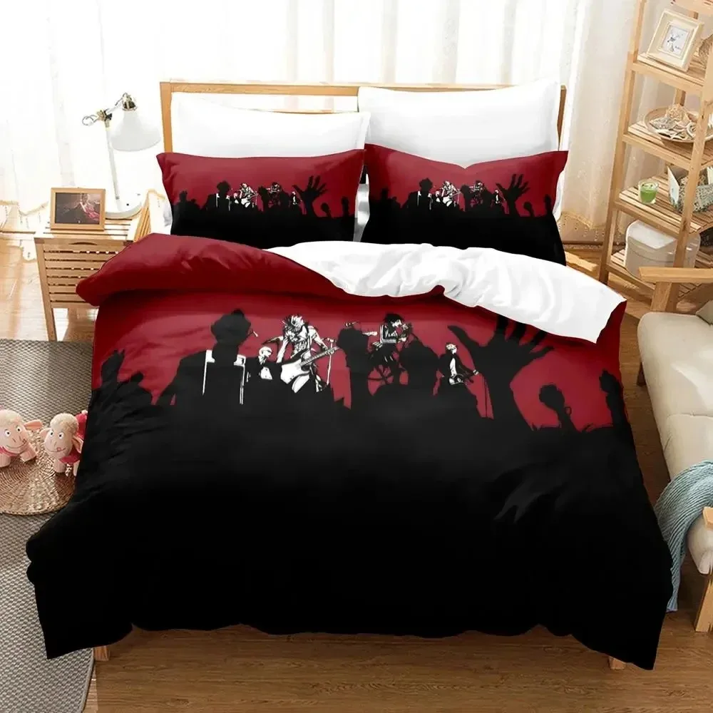 Anime NANA Bedding Set Boys Girls Twin Queen Size Duvet Cover Pillowcase Bed Kids Adult Fashion Home Textile Customizable