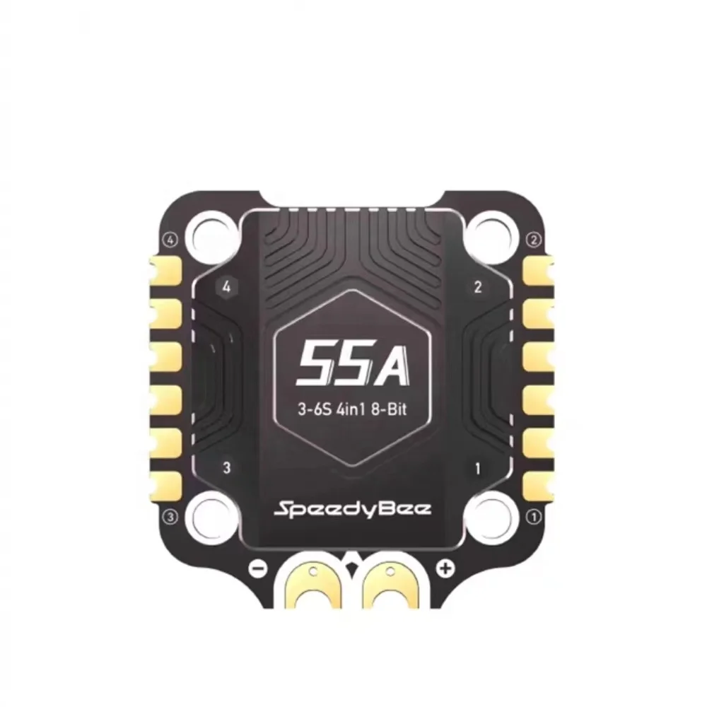 

SpeedyBee F405 V4 3-6S FC&ESC Stack - ICM42688P FC, BLS 55A 4in1 ESC for FPV Freestyle Drones