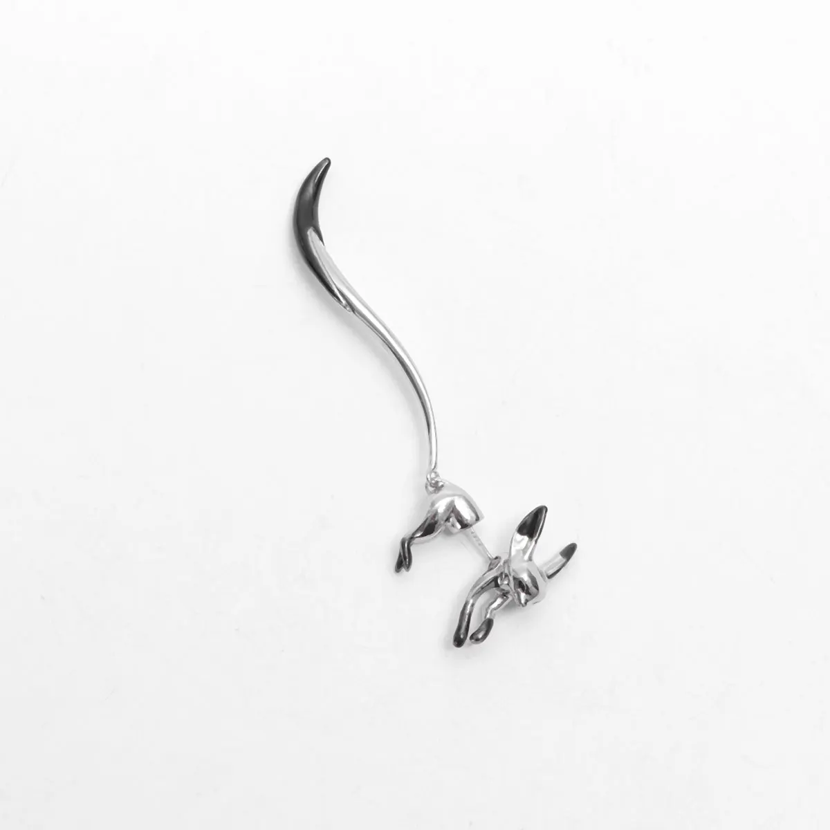 

Fox Earrings Attending Party Dangle Elegant Earbob Temperament Daily Wear Pendants