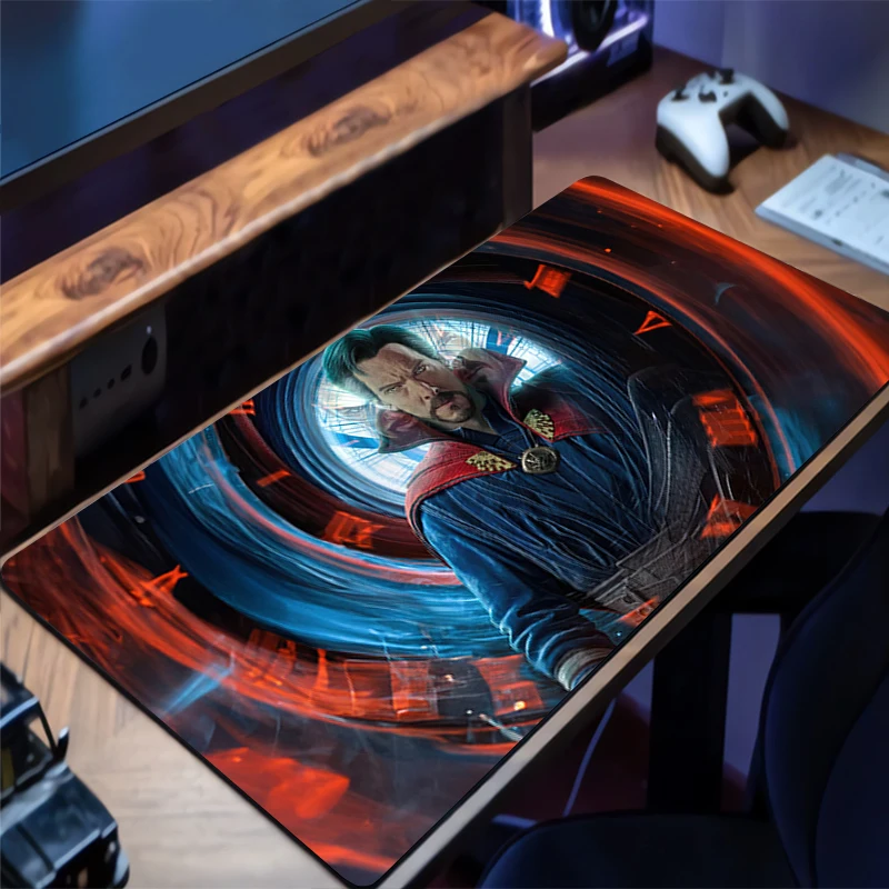 Portable Mouse Pad D-doctor S-strange Office PC Gaming Non-slip Desk Mat Computer Keyboard Pad Desk Mats Mousepad