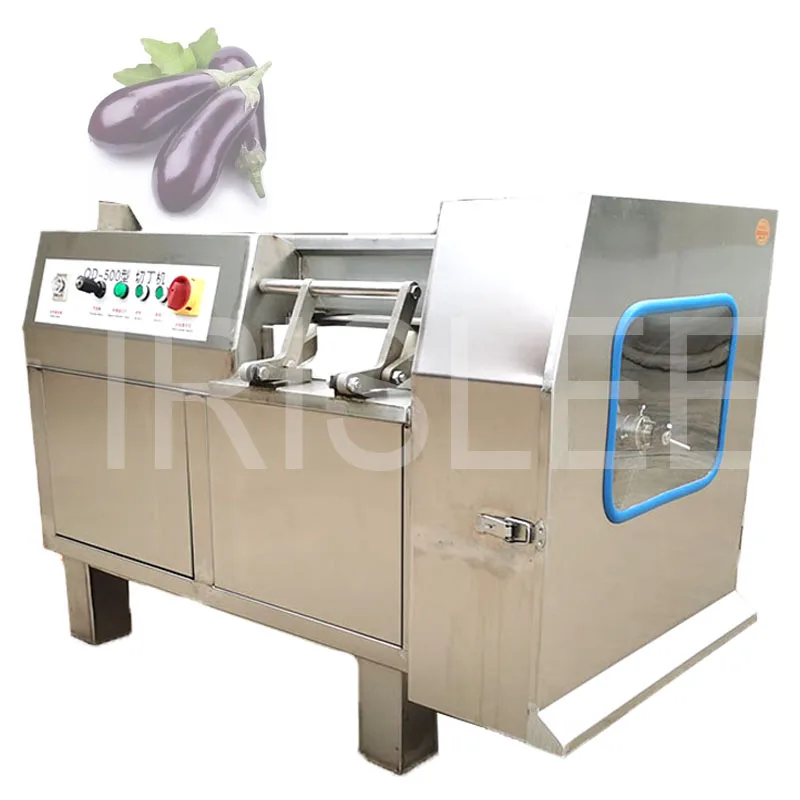 Automatic Potato Carrot Shredder  Chopper Machine Commercial Meat Fruit Cutting Dicing Machines