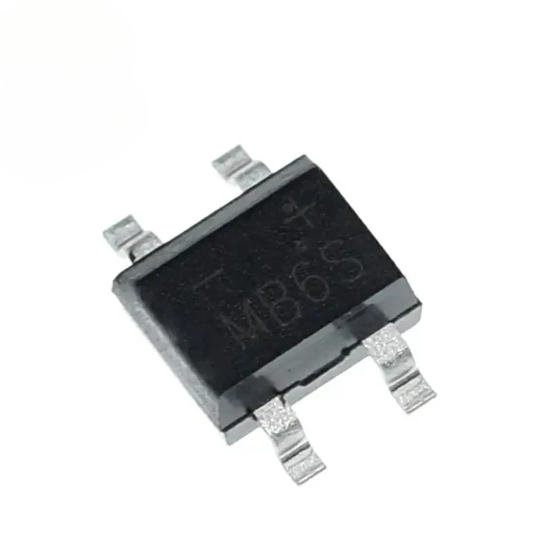 10pcs 600V 0.5A SOP-4 SMD ponte de diodo retificador mb6s