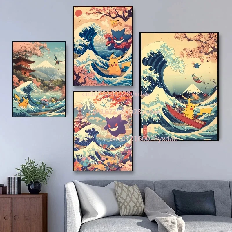 posteres-de-anime-retro-em-lona-impressoes-de-personagens-de-desenhos-animados-pokemon-pikachu-gengar-arte-de-parede-para-decoracao-de-quarto-infantil-presentes