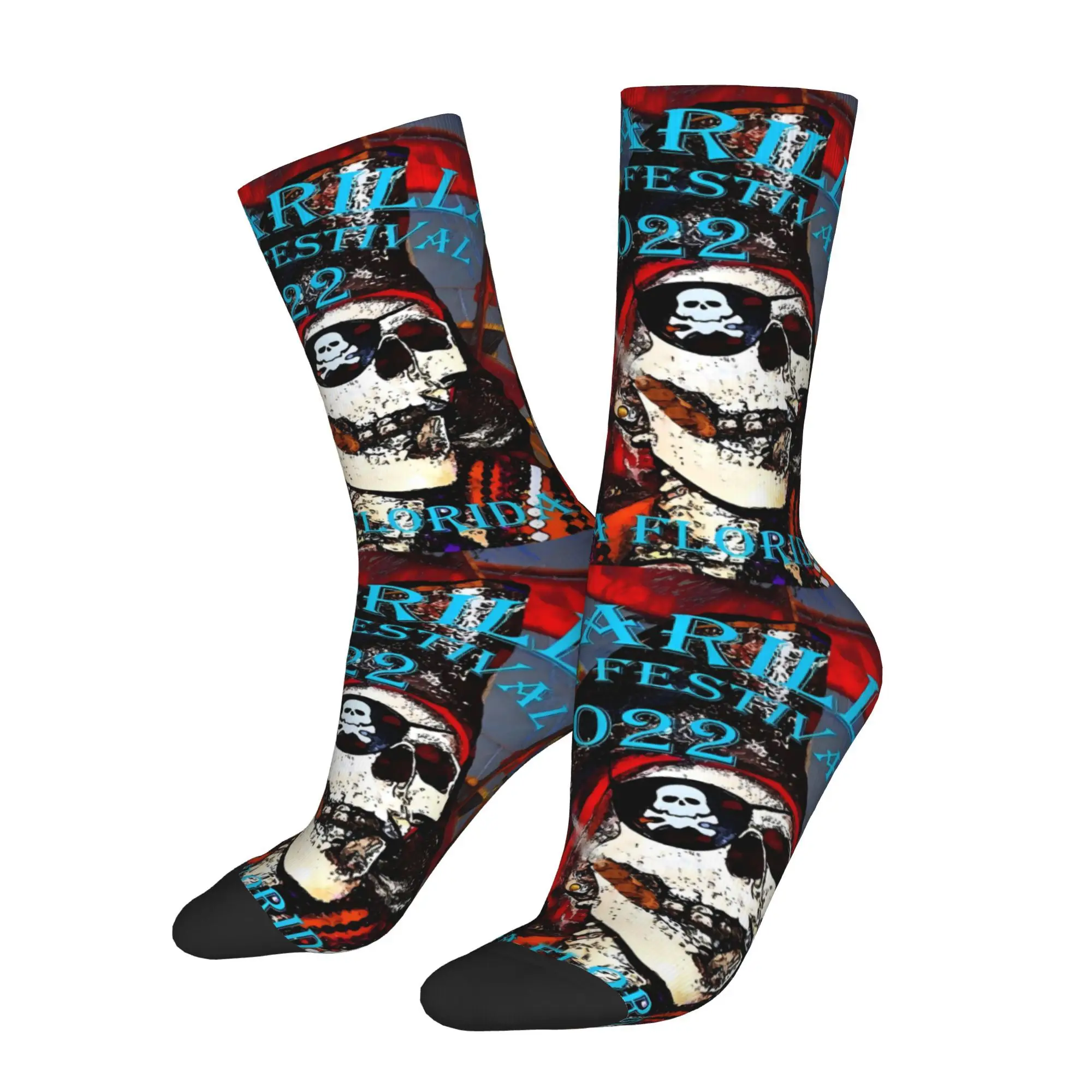 

Pirate Socks Male Mens Women Winter Stockings Harajuku