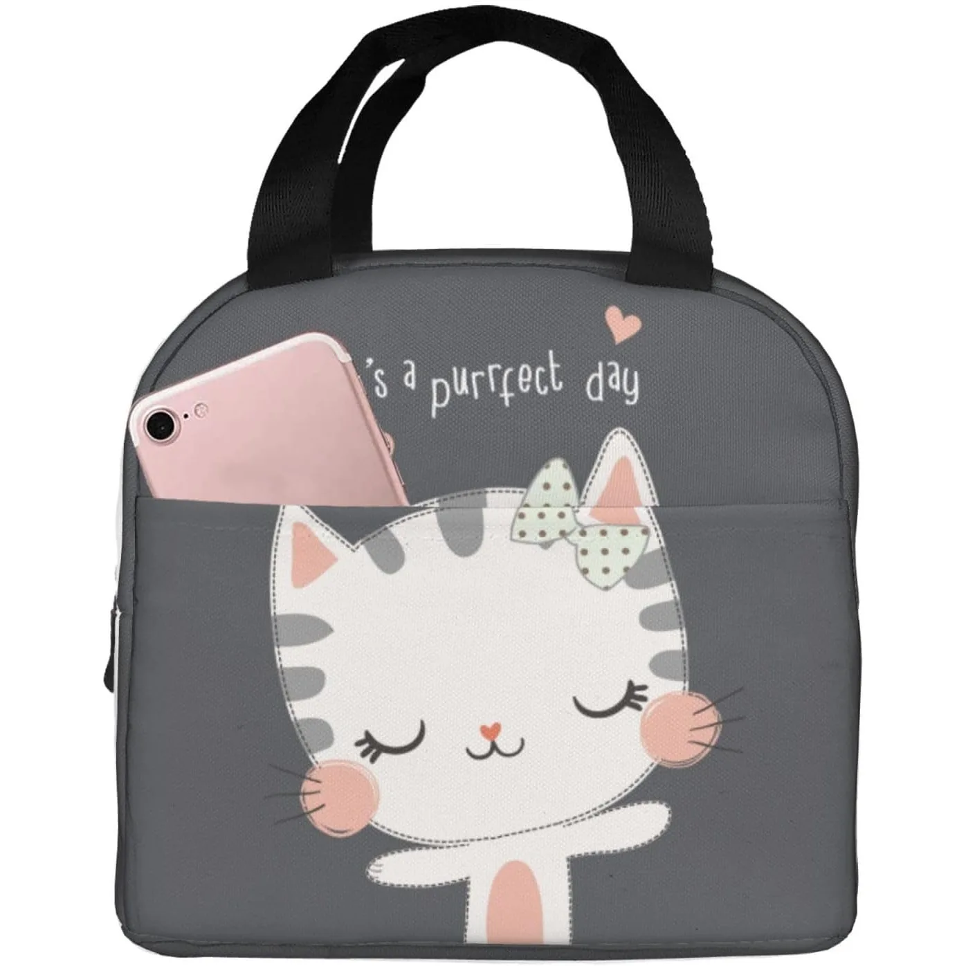 

Lunch Bag for Women & Men Adult Insulated Lunch Box - Durable Reusable Lunch Bag Leakproof Lunchbox Small and portable