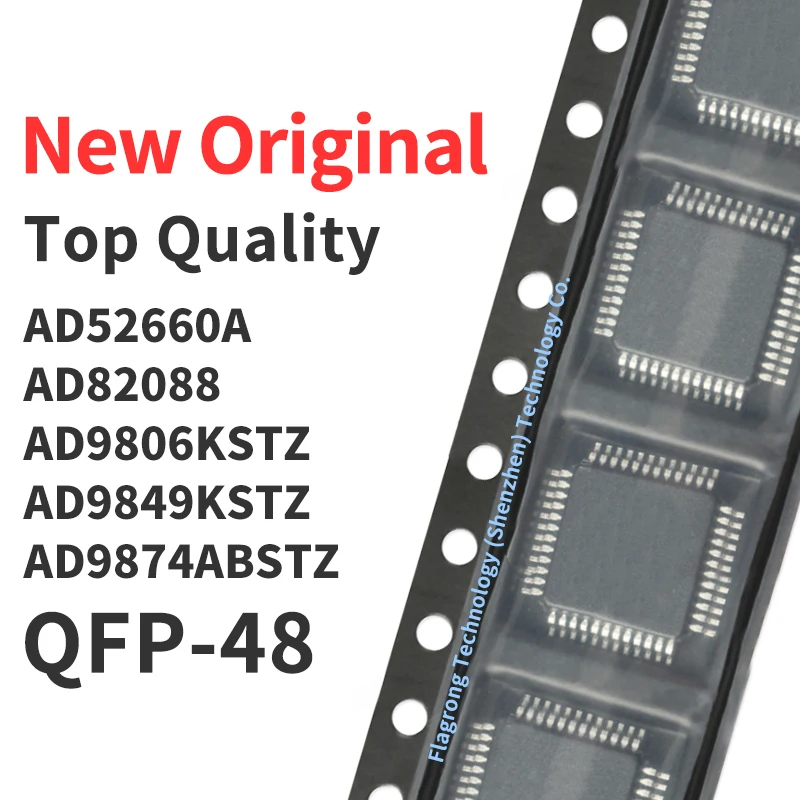 1 Piece AD52660A AD82088 AD9806KSTZ AD9849KSTZ AD9874ABSTZ QFP-48 Chip IC New Original