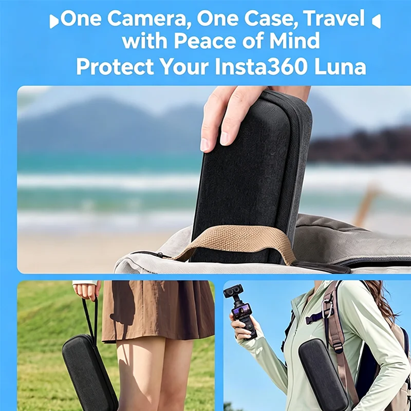 For Insta360 Luna Ultra Camera Storage Bag Carrying Case Handbag For INSTA 360 LUNAULTRA  Anti-drop Protector Box Accessories