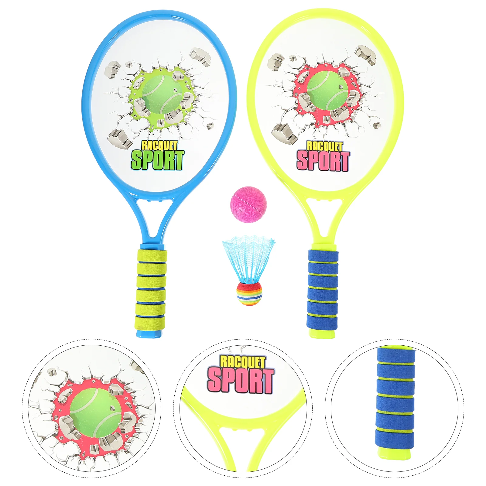 Outdoor Activities Toy Childrens Toys Racquet for Fitness Equipment Toddler Badminton