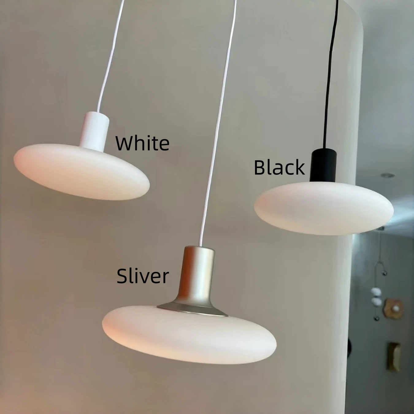 Vintage Pendant Lighting G9 220V/110V LED Aluminum Glass Shade For Dining Table Bedroom Living Room Small Partment Pendant Light