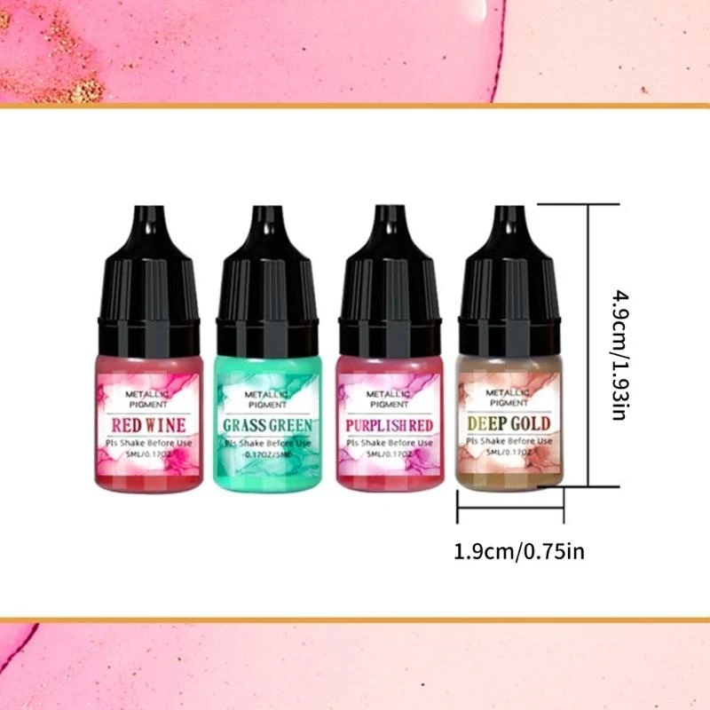 

24 Color Epoxy Resin Dye Concentrated Inks Epoxy Resin Paint Professional