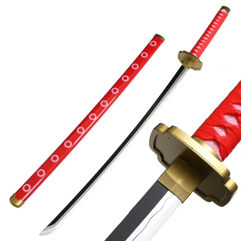 Neueste cosplay rote haare schäfte katana bambus montiert schwert rollenspiel gol · d · roger anime 104cm waffen modell