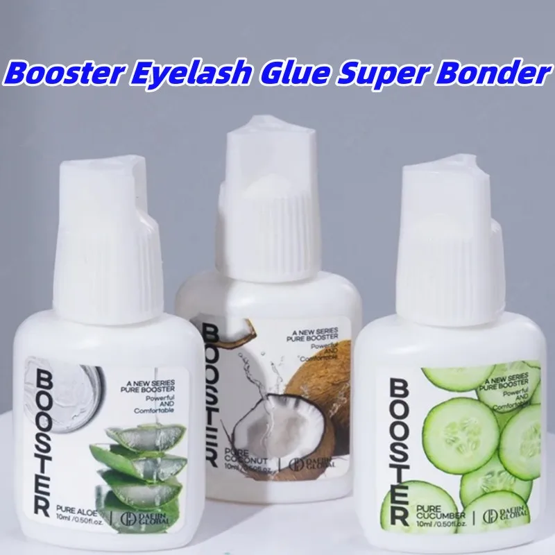 

Booster Eyelash Primer Glue Super Bonder Quick Drying Professional Lash Extension Glue Aloe Vera Coconut Cucumber Makeup Tools