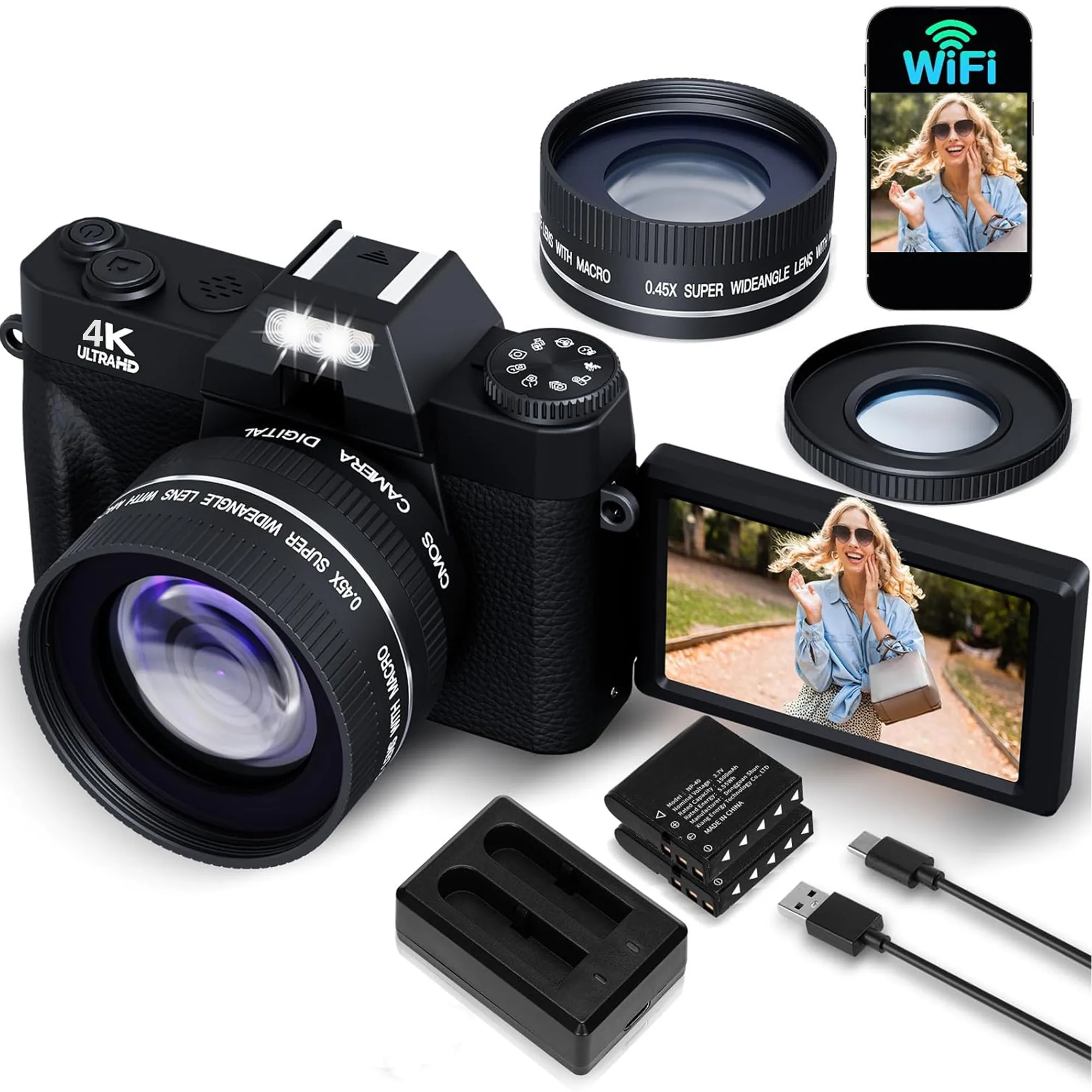 4K 64MP Digital Cam… - image