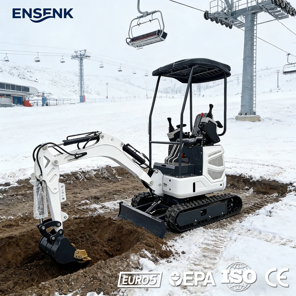 

Мини-экскаватор 0.8-2.0 тонны, строительный, с двигателем Kubota, EPA Euro 5, CE, многофункциональный, для Европы