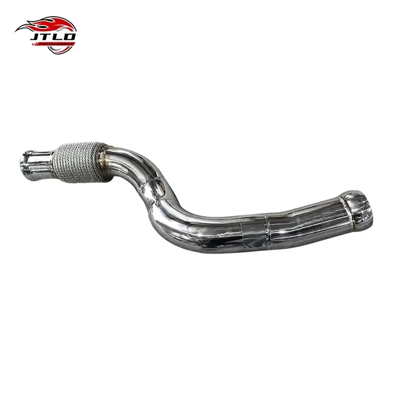 Performance Downpipe for Mercedes GLA AMG GLA 45 4MATIC X156/W156 2.0T - 304SS High-Flow Turbo Back Exhaust System Upgrade