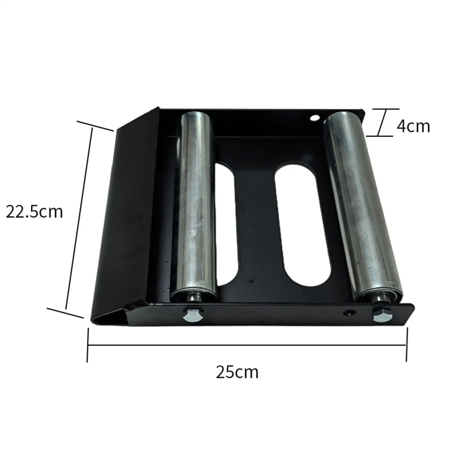 360 Degree Motorcycle Roller Stand Tire Cleaning Support Non Slip Steel Easel for Garage Workshop Care