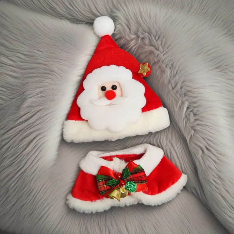 جديد في المخزون فقط الملابس Labubu عيد الميلاد سلسلة أفخم تغيير ملابس الأطفال ملابس عطلة المشهد الديكور هدايا لطيف