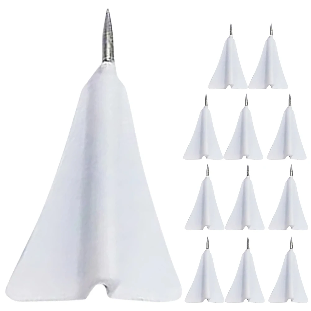 12pcs Paper Airplane Thumbtacks Delicate Pins Decorative Tacks Map Accessories Bedroom Board Push Pin Multi Function Thumb Tacks