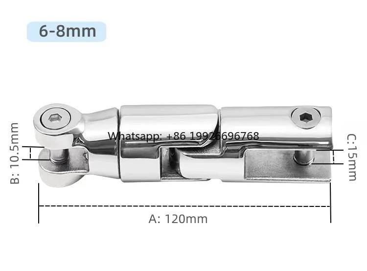 

Stainless Steel Marine Hardware High Mirror Polished Boat Anchor Swivel Connector Manufacturer