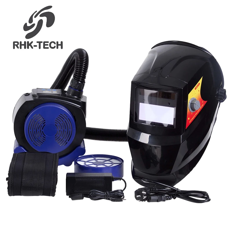 Hot Selling Auto Darkening Welding Mask Air Purifying Respirator System Welding Helmet with CE Certificate