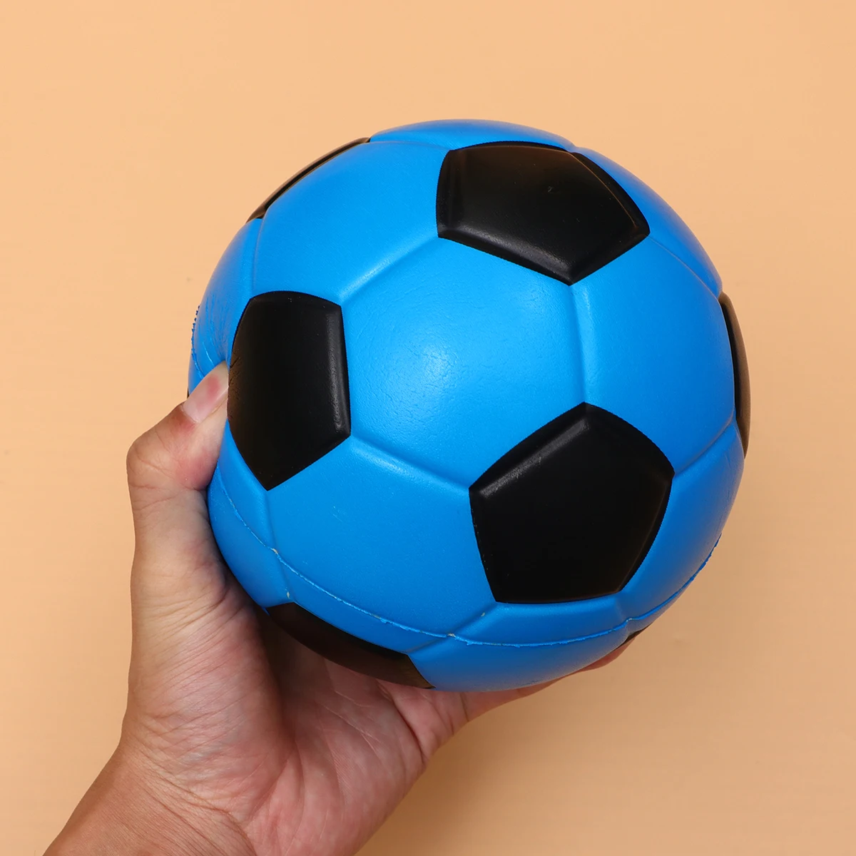 

1pc Solid Sponge Football Kids Toys Balls PU Sports Soccer Child Gifts Set Outdoor Indoor Fun