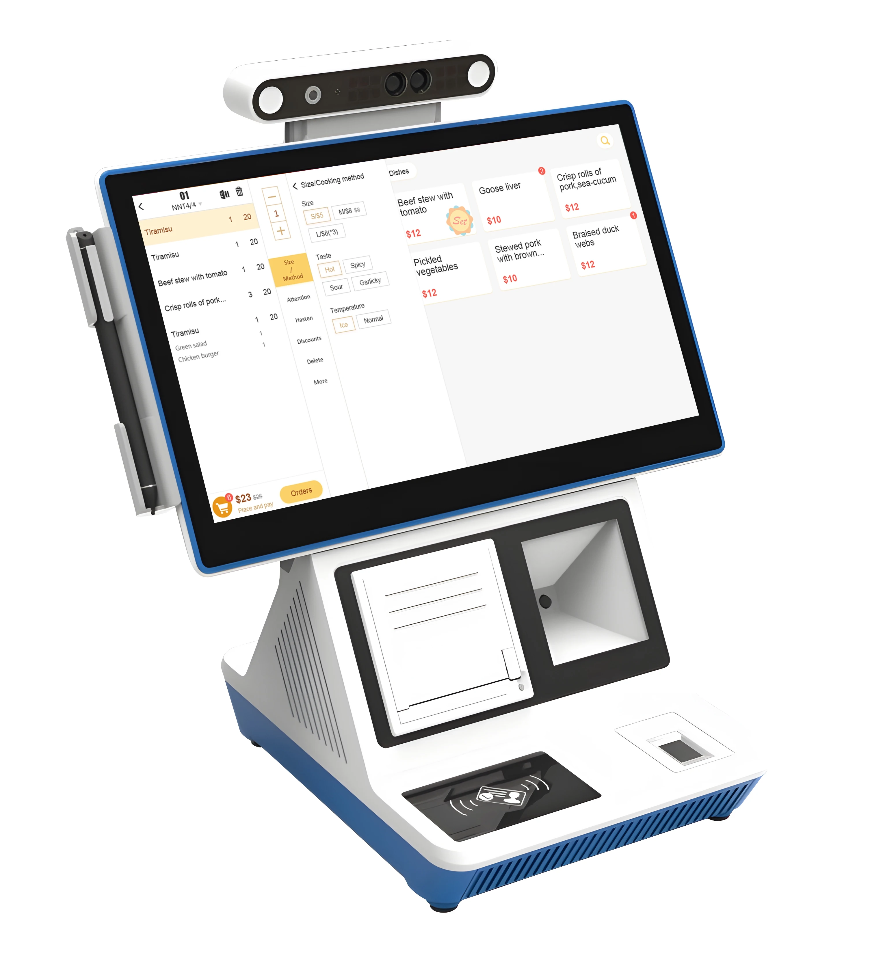 Oem الخدمة الذاتية سطح المكتب تحقق الحضور البيومترية رمز الاستجابة السريعة Nfc Rfid بصمة الإصبع البيومترية نظام التحكم في الوصول إلى الباب المنتجات #4