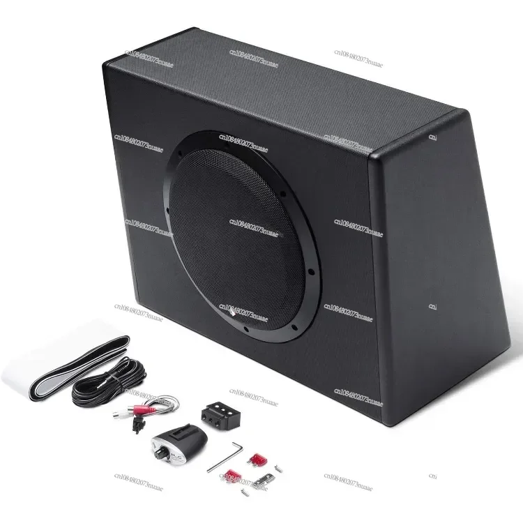 

P300-10 Одиночный 10-дюймовый сабвуфер и корпус с усилением 300 Вт — черный, уникальные особенности