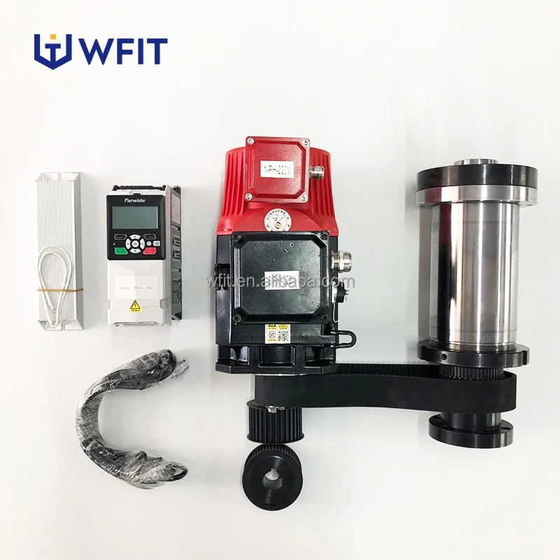 

A2-4 OD 120MM 6000Rpm Lathe Spindle Bore 36MM with Motor,driver and Chuck