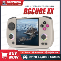 ANBERNIC RG CUBEXX Handheld Game Console 3.95'' IPS Screen Linux System Video Output WiliWili Online Play RGCUBEXX E-book Reader