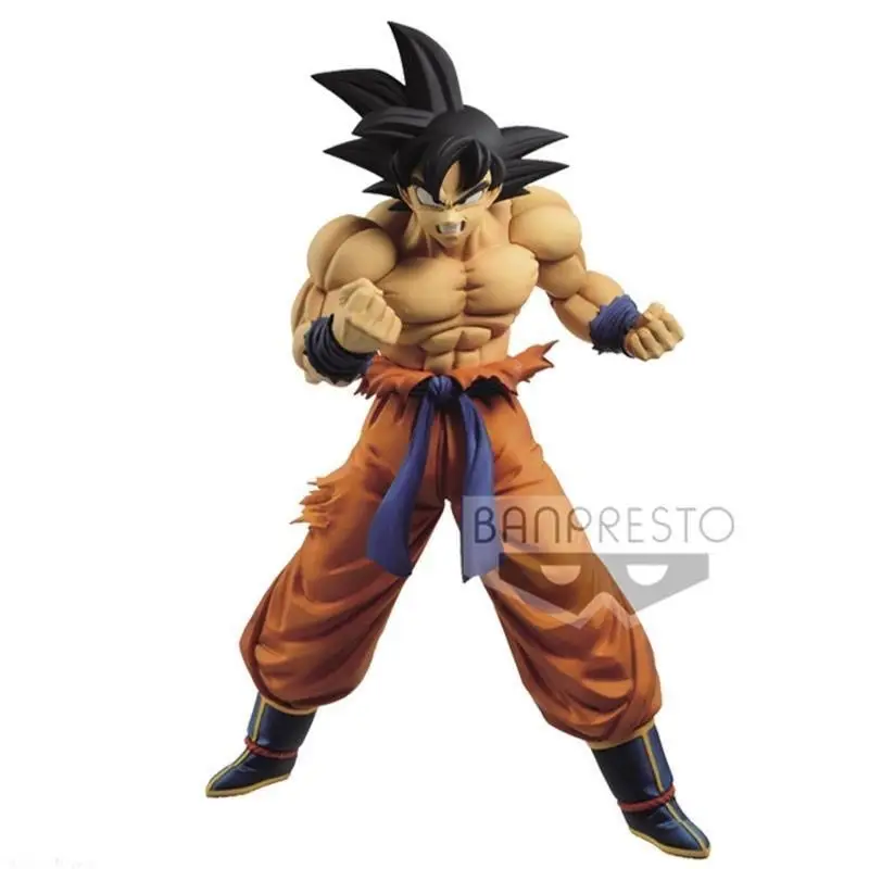 

Bandai Dragon Ball MATCH MAKERS King Fist Black Hair Sun Wukong Badak Super Three Model Ornamental Gift Collectible Toys