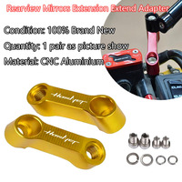 Rear view Mirror Extension Riser For MONKEY 125 CB600F CB600 CB599 CB900F Hornet 250 600 900 CB500F Integra 700 750 S 750D