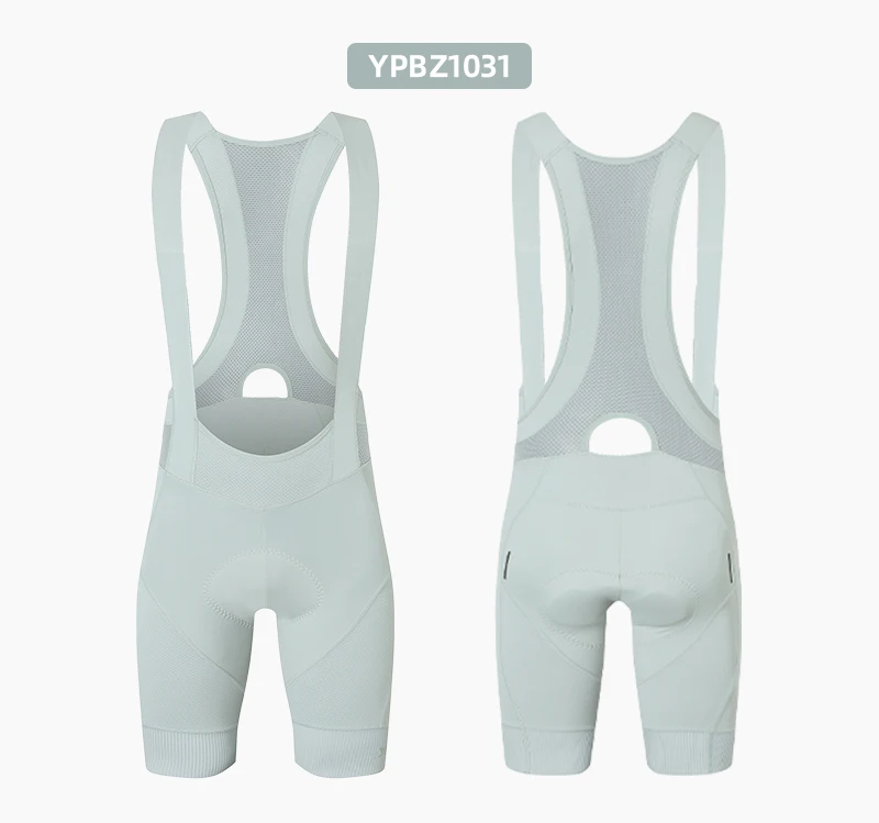 YKYW Herren Pro Team Trägerhose Sommer Outdoor Atmungsaktive Fahrrad-Sportbekleidung Tights Blau Grau Trägerhose 6 Stunden – Detail 35