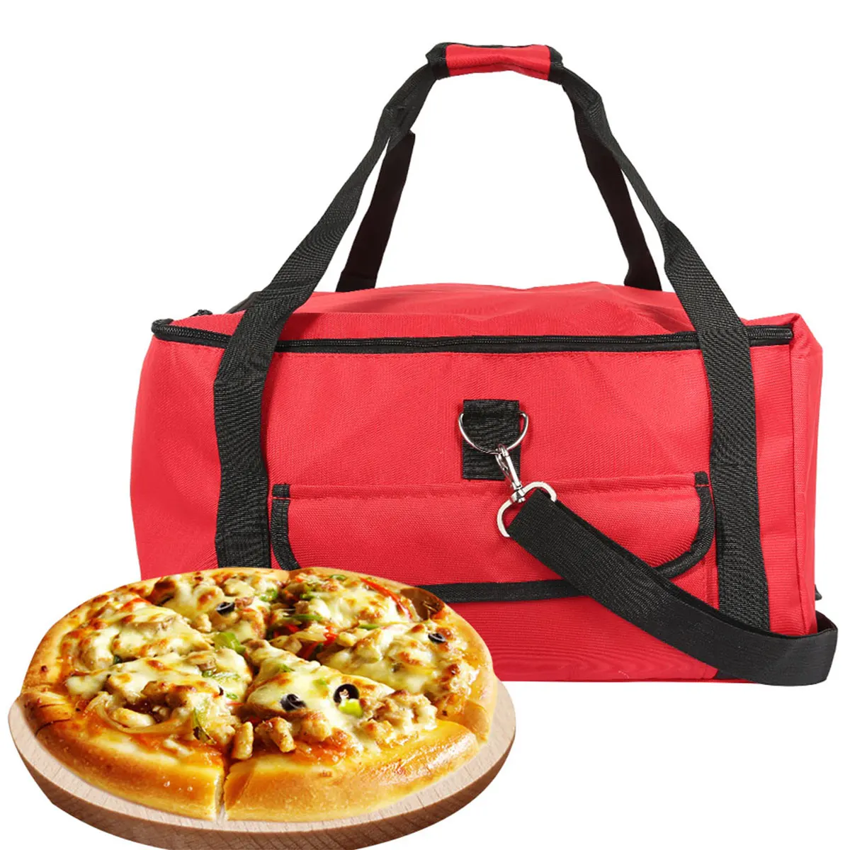 

Insulated Food Delivery Bag for Pizza Delivery Grocery-Cooler Bag Food Warmers Thermal Bags for Cold and Hot Food Carrier