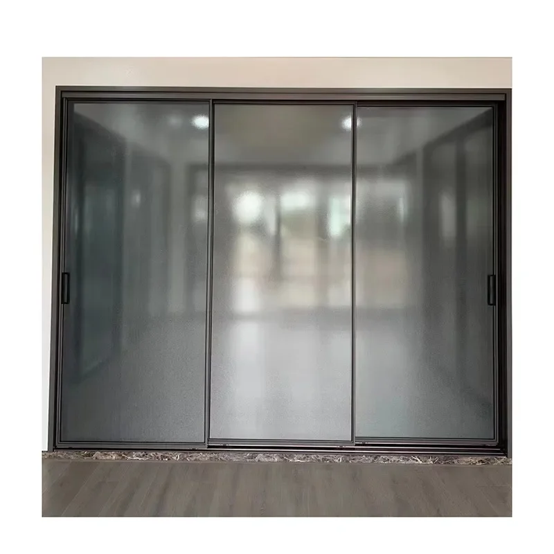 120 Heavy Duty Sliding Doors for Balcony 2.0mm Thickness 100 Sheets Material Factory Direct Sale Robust Sliding Door System