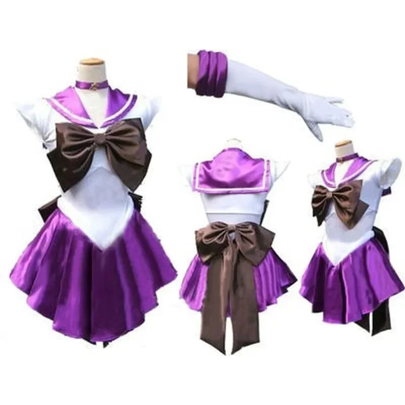 Disfraces de Cosplay, Vestido de figura de Luna de Anime, Disfraces de Halloween para mujer, traje, peluca, ropa Loli, uniforme de fiesta