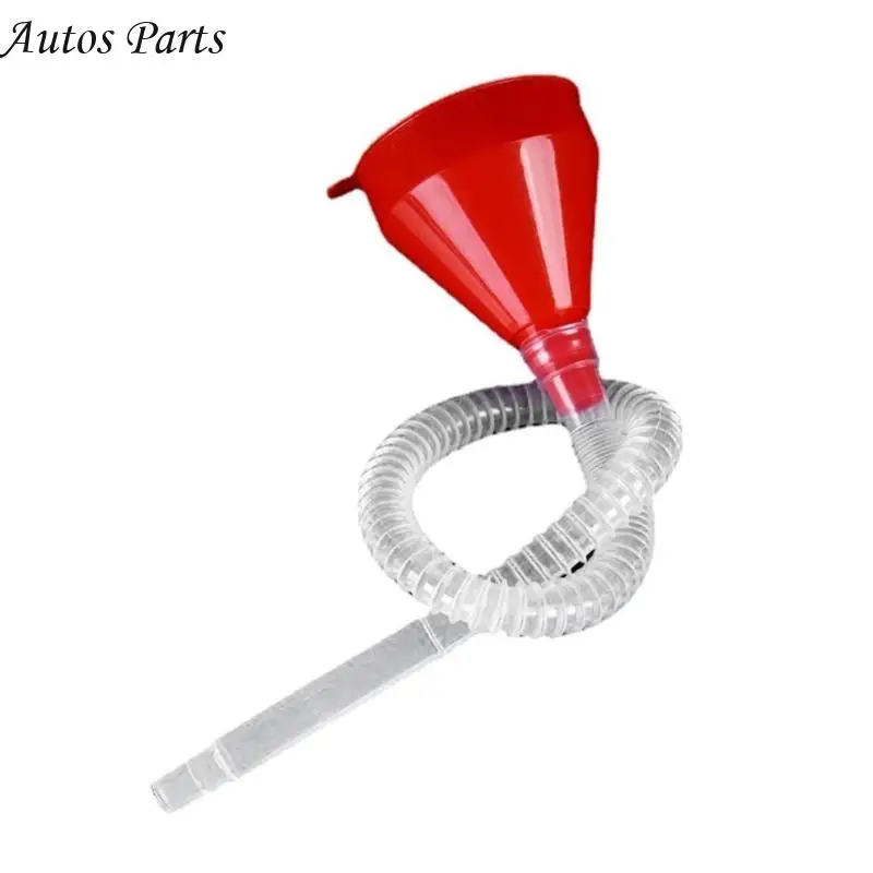 

57BA Car Refueling Funnel Filling Funnel with Detachable Hoses Engine Oil Additive Motorbike Fillers