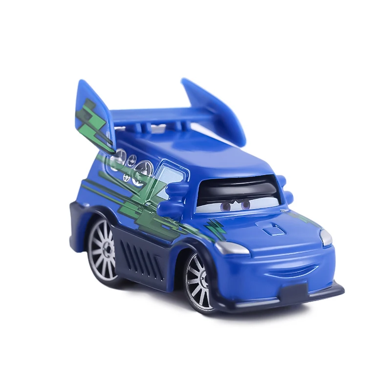 Cars 3 Pixar Cars 2 Lightning McQueen Mater Sheriff Legierungsmetall-Modellautos 1:55 Metallspielzeugfahrzeuge Jungen Kinder Geschenke Spielzeug