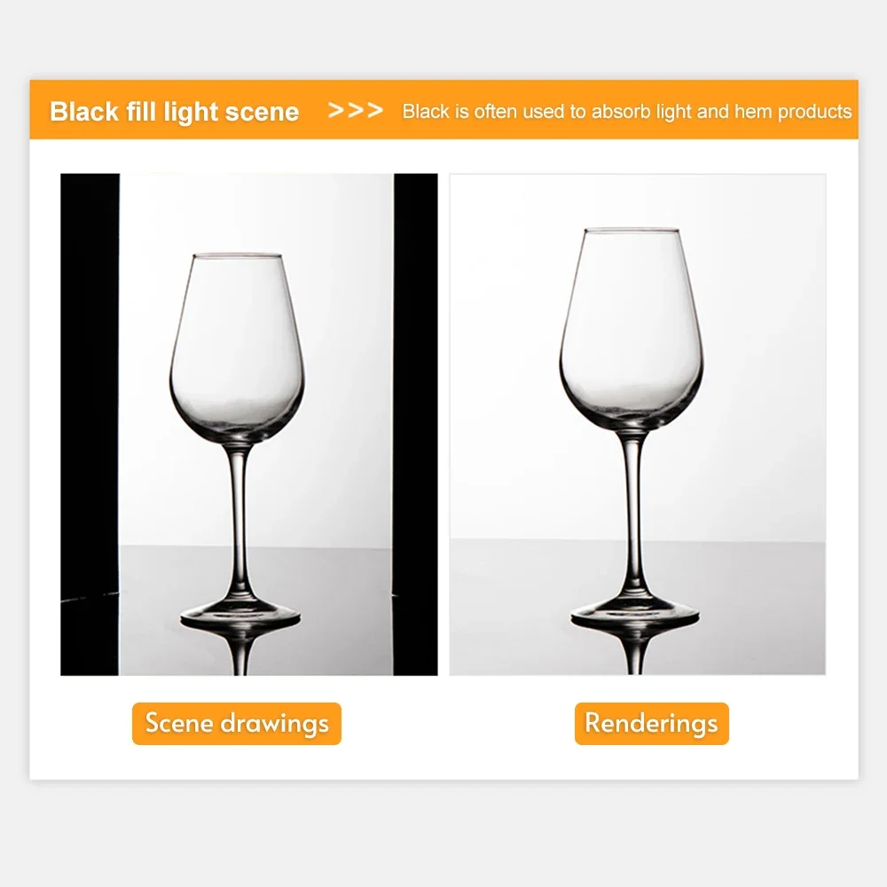 كرتون عاكس متعدد الوظائف للتصوير الفوتوغرافي ، عاكس استوديو قابل للطي ، لوح الناشر