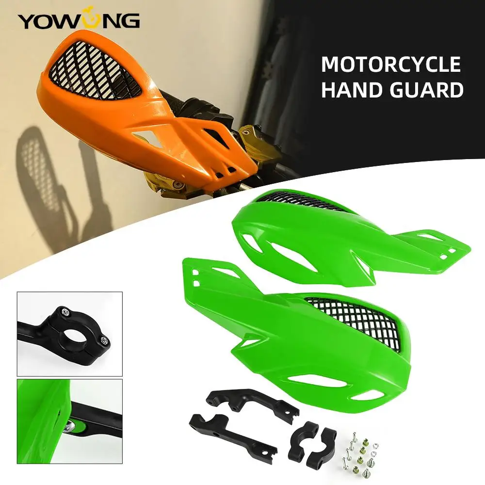 Motorcycle Plastic Handle Bar Brush Handguard For KAWASAKI KLX KDX 125 140 L/G 150BF 150S 250 250SR Motocross ATV Hand Guards