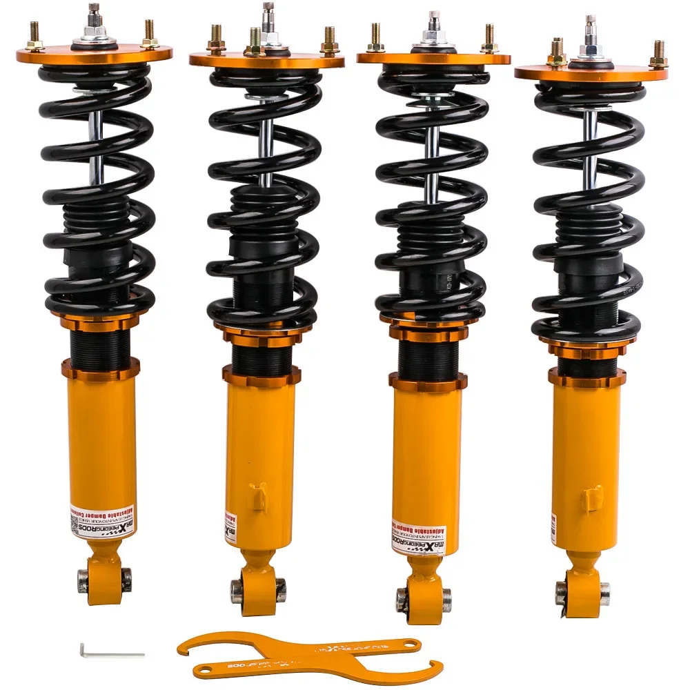 MaXpeedingrods 24 Way Damper Coilovers Shocks For Toyota Supra MA70 GA70 JZA70 SOARER