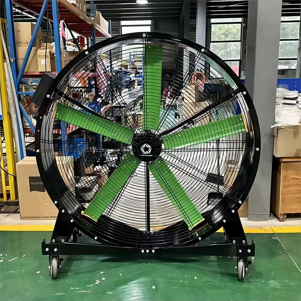 57-дюймовый большой портовый гигантский напольный вентилятор для спортзала Hvls, промышленный настольный вентилятор 57-дюймовый большой портовый гигантский напольный вентилятор для спортзала Hvls, промышленный настольный вентилятор